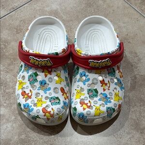 Pokémon Kids Crocs size 3